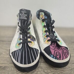 Disney The Nightmare‎ Before Christmas Women's Sneakers Mid Top Shoes Size 11 US